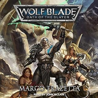 Wolf Blade: Oath of the Slayer Audiolibro Por Marco Frazetta arte de portada