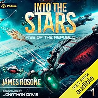 Into the Stars Audiolibro Por James Rosone arte de portada