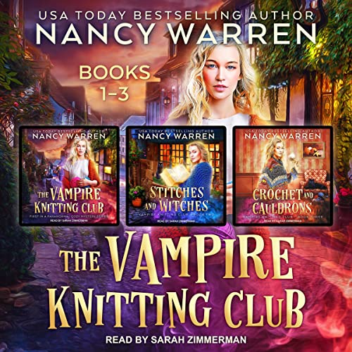 The Vampire Knitting Club Boxed Set: Books 1-3 Audiobook By Nancy Warren cover art