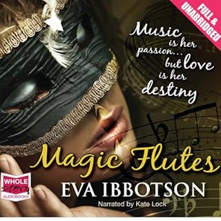 Magic Flutes Audiolibro Por Eva Ibbotson arte de portada