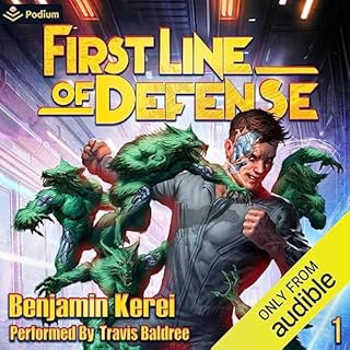 First Line of Defense Audiolibro Por Benjamin Kerei arte de portada