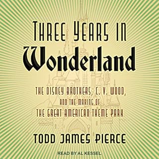 Three Years in Wonderland Audiolibro Por Todd James Pierce arte de portada