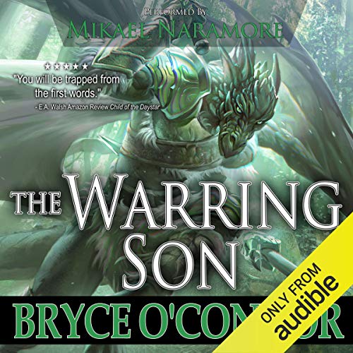 The Warring Son Audiolivro Por Bryce O'Connor capa