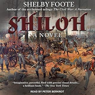 Shiloh Audiolibro Por Shelby Foote arte de portada