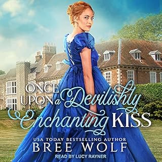 Once Upon a Devilishly Enchanting Kiss Audiolibro Por Bree Wolf arte de portada