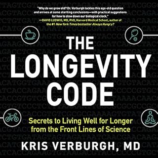 The Longevity Code Audiolibro Por Kris Verburgh MD arte de portada