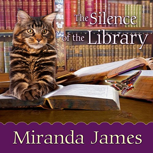 The Silence of the Library Audiolibro Por Miranda James arte de portada