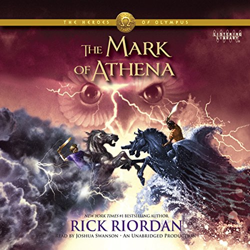 The Mark of Athena Audiolibro Por Rick Riordan arte de portada