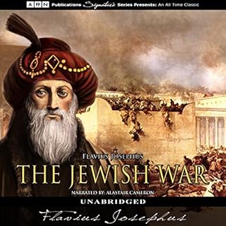 The Jewish War Audiolibro Por Flavius Josephus arte de portada