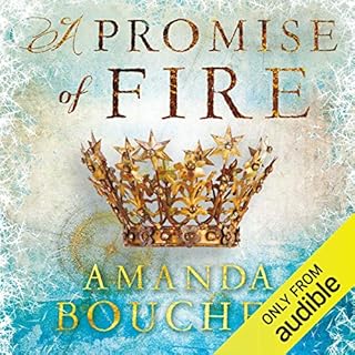 A Promise of Fire Audiobook By Amanda Bouchet cover art