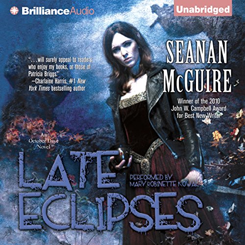 Late Eclipses Audiolibro Por Seanan McGuire arte de portada