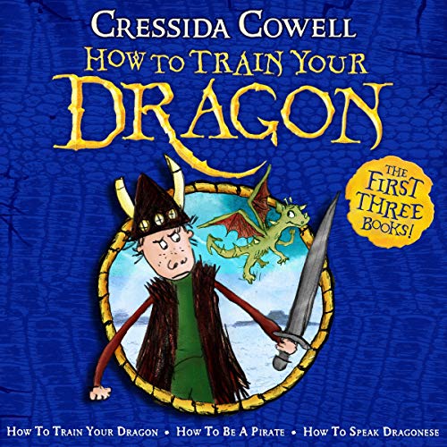 How to Train Your Dragon Collection Audiolibro Por Cressida Cowell arte de portada