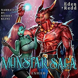 Monstar Saga Audiolibro Por Eden Redd arte de portada