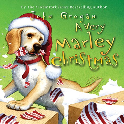 A Very Marley Christmas Audiolibro Por John Grogan arte de portada