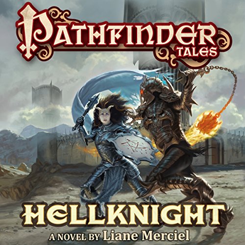 Pathfinder Tales: Hellknight Audiolibro Por Liane Merciel arte de portada