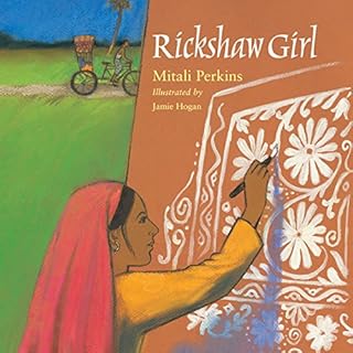 Rickshaw Girl Audiolibro Por Mitali Perkins arte de portada