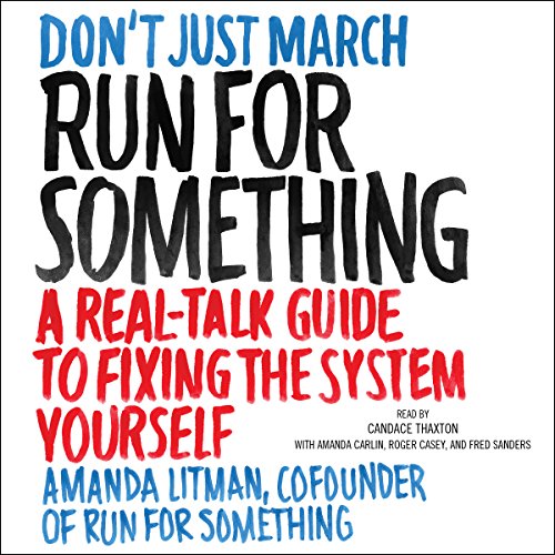 Run for Something Audiolibro Por Amanda Litman arte de portada