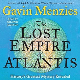 The Lost Empire of Atlantis Audiolibro Por Gavin Menzies arte de portada