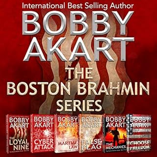 The Boston Brahmin Series Boxed Set Audiolibro Por Bobby Akart arte de portada