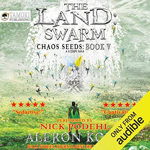 The Land: Swarm Audiolibro Por Aleron Kong arte de portada