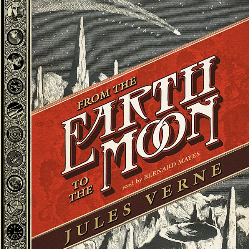 From the Earth to the Moon Audiolibro Por Jules Verne arte de portada