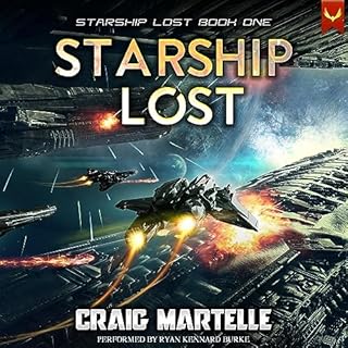 Starship Lost Audiolibro Por Craig Martelle arte de portada