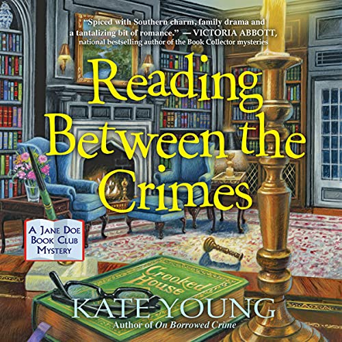 Reading Between the Crimes Audiobook By Kate Young cover art