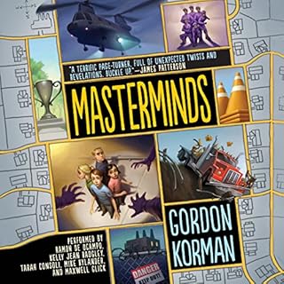 Masterminds Audiobook By Gordon Korman cover art