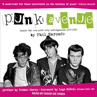 Punk Avenue Audiolibro Por Phil Marcade, Legs McNeil, Debbie Harry arte de portada