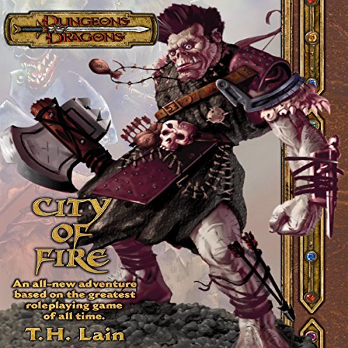 City of Fire Audiobook By T. H. Lain cover art