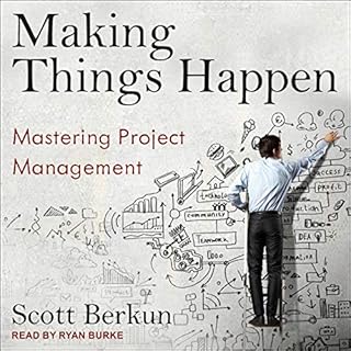 Making Things Happen Audiolibro Por Scott Berkun arte de portada