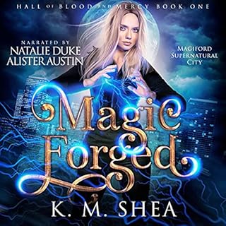 Magic Forged Audiolibro Por K. M. Shea arte de portada