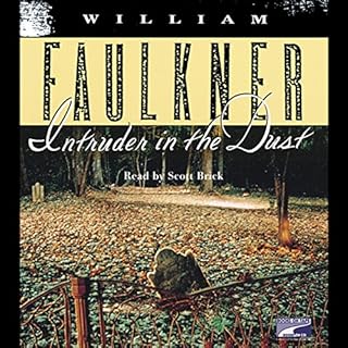 Intruder in the Dust Audiolibro Por William Faulkner arte de portada