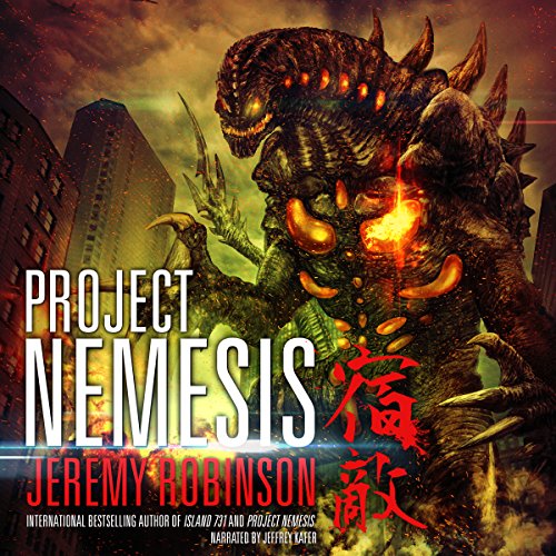 Project Nemesis Audiolibro Por Jeremy Robinson arte de portada