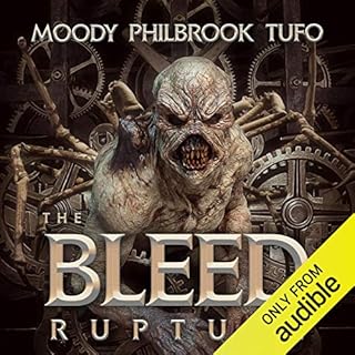 The Bleed Audiolibro Por Mark Tufo, Chris Philbrook, David Moody arte de portada