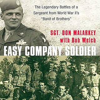 Easy Company Soldier Audiolibro Por Don Malarkey, Bob Welch arte de portada