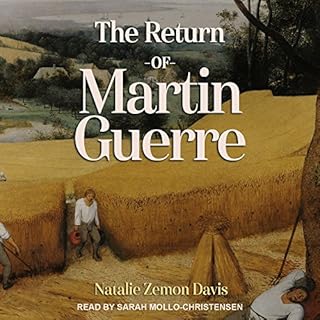 The Return of Martin Guerre Audiolibro Por Natalie Zemon Davis arte de portada