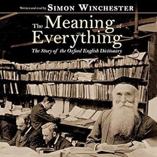 The Meaning of Everything Audiolibro Por Simon Winchester arte de portada