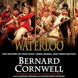 Waterloo Audiolibro Por Bernard Cornwell arte de portada