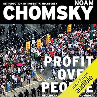 Profit Over People Audiobook By Noam Chomsky cover art