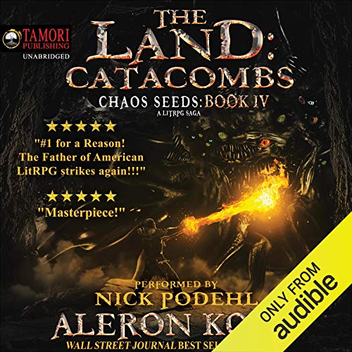 The Land: Catacombs Audiolibro Por Aleron Kong arte de portada