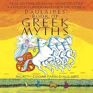 D'Aulaires' Book of Greek Myths Audiolibro Por Ingri d'Aulaire, Edgar Parin d'Aulaire arte de portada