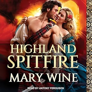 Highland Spitfire Audiobook By Mary Wine cover art