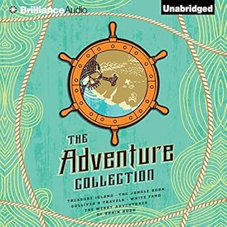 The Adventure Collection Audiobook By Jonathan Swift, Jack London, Rudyard Kipling, Howard Pyle, Robert Louis Stevenson cover