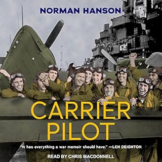 Carrier Pilot Audiolibro Por Norman Hanson arte de portada