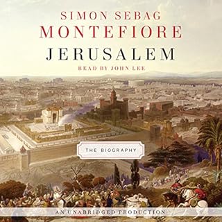 Jerusalem Audiolibro Por Simon Sebag Montefiore arte de portada