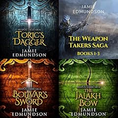 The Weapon Takers Saga Books 1-3 Audiolibro Por Jamie Edmundson arte de portada