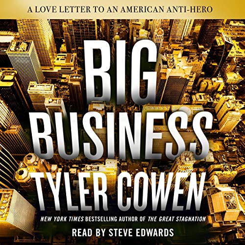 Big Business Audiolibro Por Tyler Cowen arte de portada