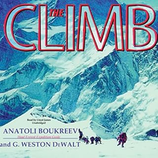 The Climb Audiobook By Anatoli Boukreev, G. Weston DeWalt cover art