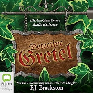 Detective Gretel Audiolibro Por P.J. Brackston arte de portada